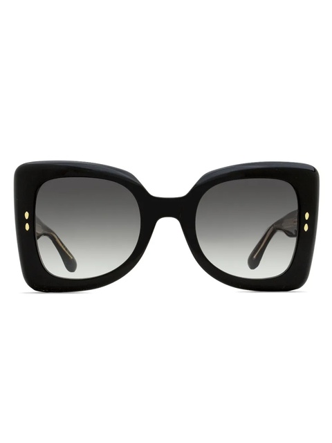 Isabel Marant Eyewear printed butterfly-frame sunglasses - Black - zdjęcie produktu nr 2