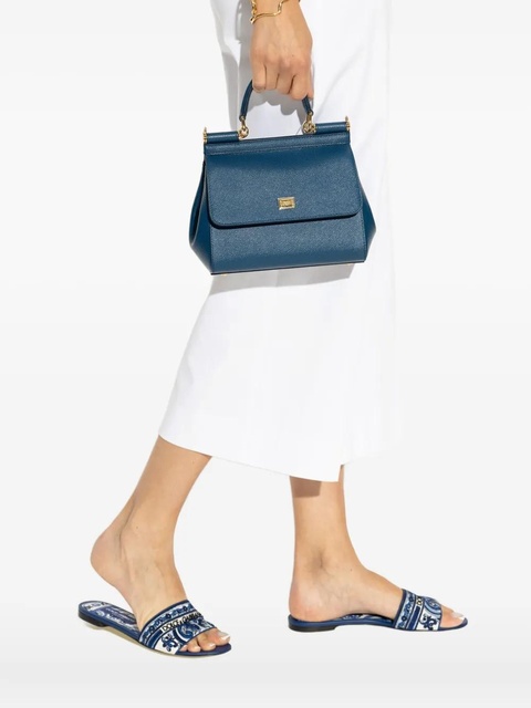 Dolce & Gabbana medium Sicily tote bag - Blue - zdjęcie produktu nr 2
