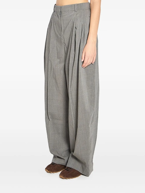 Jacquemus pleated trousers - Grey - zdjęcie produktu nr 2