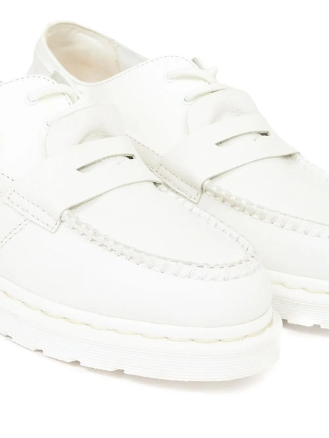 MM6 Maison Margiela x Dr Martens leather loafers - White - zdjęcie produktu nr 1