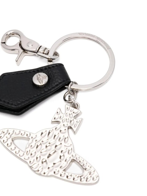Vivienne Westwood Hammered Orb keyring - Silver - zdjęcie produktu nr 2