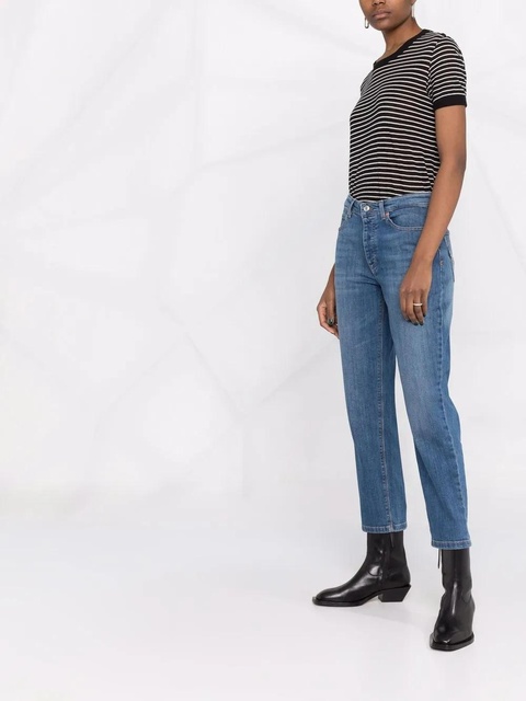 Zadig&Voltaire cropped slim-fit jeans - Blue - zdjęcie produktu nr 2
