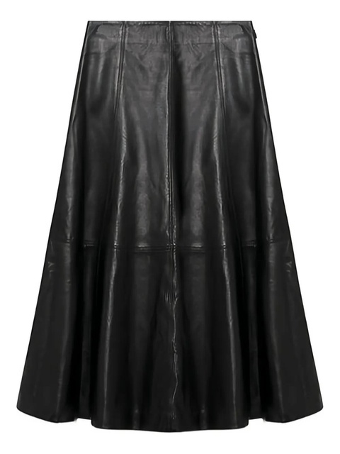 Simkhai Ryma leather midi skirt - Black - zdjęcie produktu nr 1