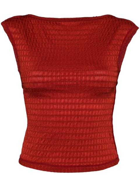 Reformation Darra top - Red - zdjęcie produktu nr 1