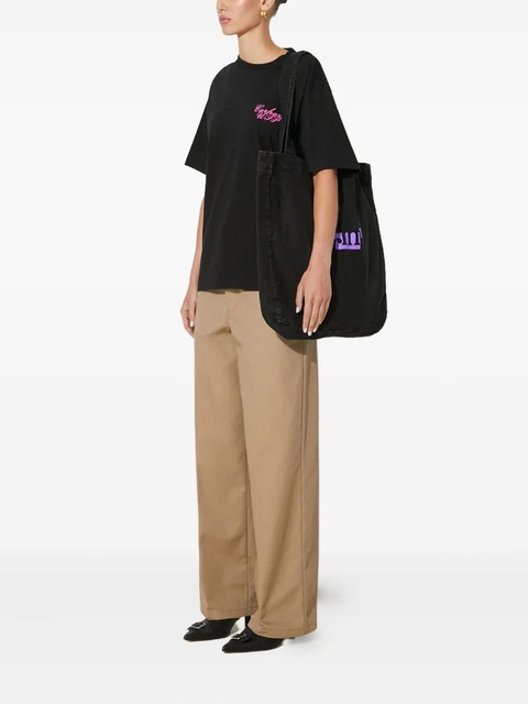 Carhartt WIP logo-patch Trousers - Neutrals - zdjęcie produktu nr 1