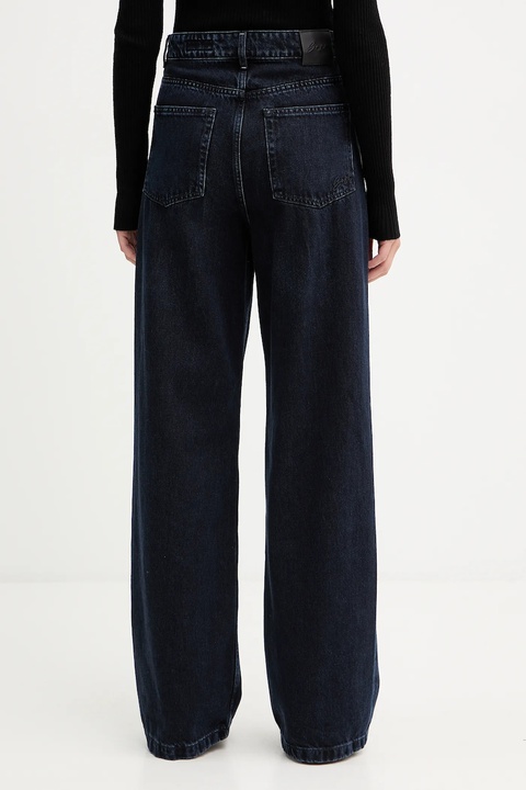 BOSS Orange jeansy bawełniane damskie kolor granatowy 50548454 - zdjęcie produktu nr 1