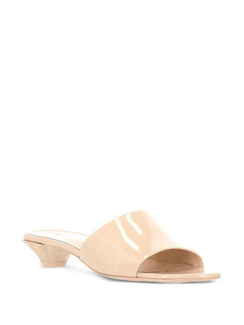 Chloé 25mm leather mules - Neutrals - zdjęcie produktu nr 2
