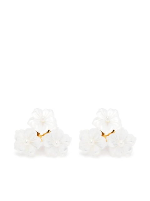 Jennifer Behr Marti pearl stud earrings - Neutrals - zdjęcie produktu nr 1