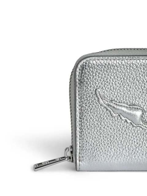 Zadig&Voltaire Wings-appliqué wallet - Silver - zdjęcie produktu nr 2