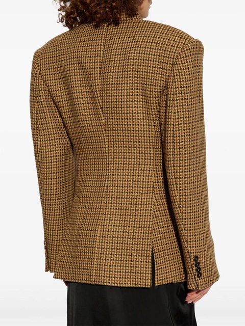 The Attico houndstooth blazer - Brown - zdjęcie produktu nr 2