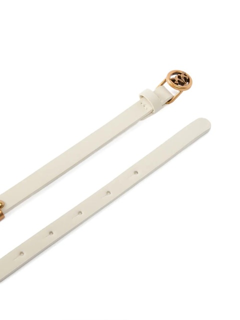 PINKO leather belt - White - zdjęcie produktu nr 2