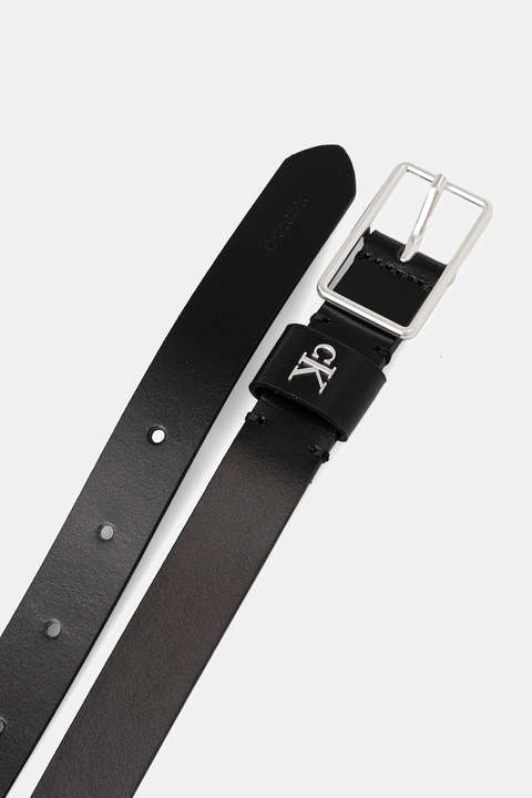 Calvin Klein pasek skórzany damski kolor czarny LV04F7050G - zdjęcie produktu nr 1