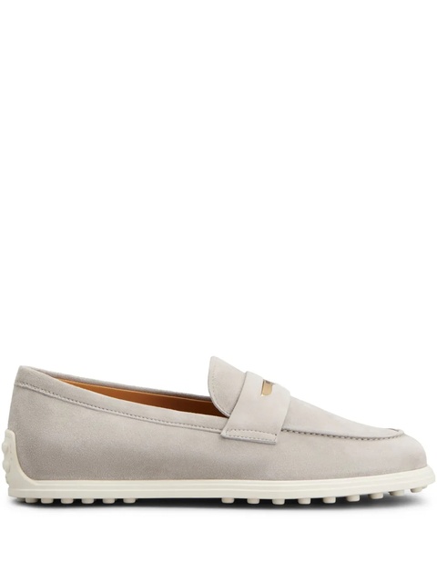 Tod's suede loafers - Grey - zdjęcie produktu nr 1