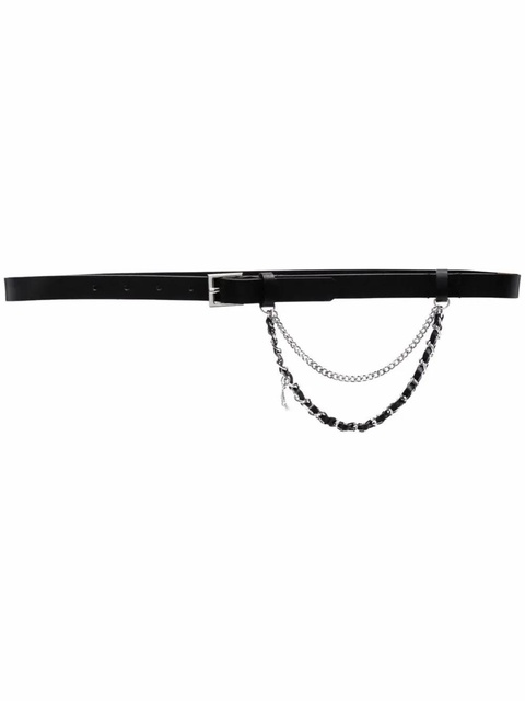 Zadig&Voltaire chain-link leather belt - Black - zdjęcie produktu nr 2