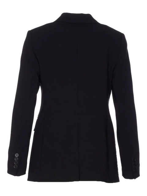 Max Mara single-breasted V-neck blazer - Black - zdjęcie produktu nr 1