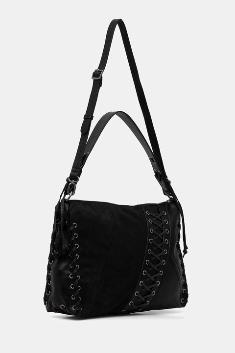 Desigual torebka TANGO BLACK PATCH LEI kolor czarny 25WAXP79 - zdjęcie produktu nr 2