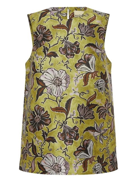 ALEMAIS Citron sleeveless top - Green - zdjęcie produktu nr 1