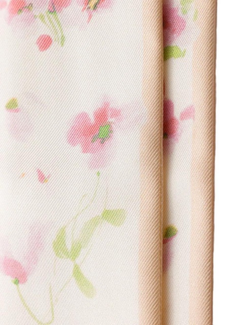 Prada bouquet-print logo scarf - Neutrals - zdjęcie produktu nr 2