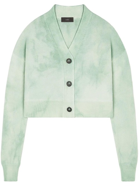 Alanui Magic Journey tie-dye cardigan - Green - zdjęcie produktu nr 1