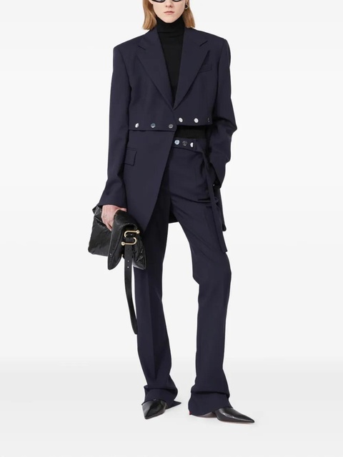 Max Mara split-hem trousers - Blue - zdjęcie produktu nr 1