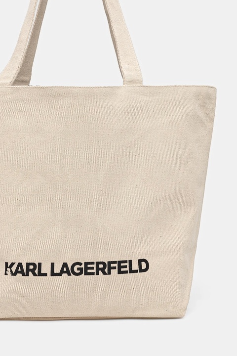 Karl Lagerfeld torebka dwustronna kolor beżowy A1W50072 - zdjęcie produktu nr 2