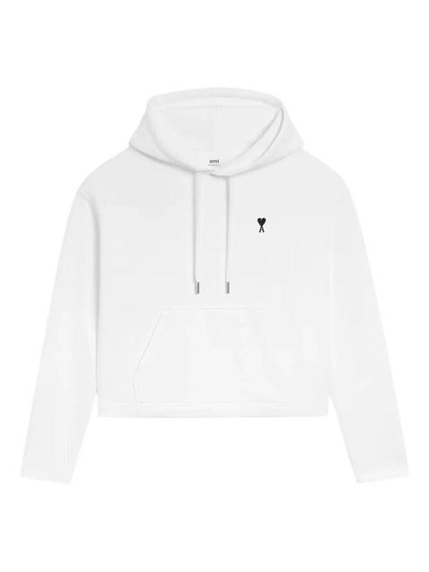 AMI Paris Ami de Coeur cotton hoodie - White - zdjęcie produktu nr 1