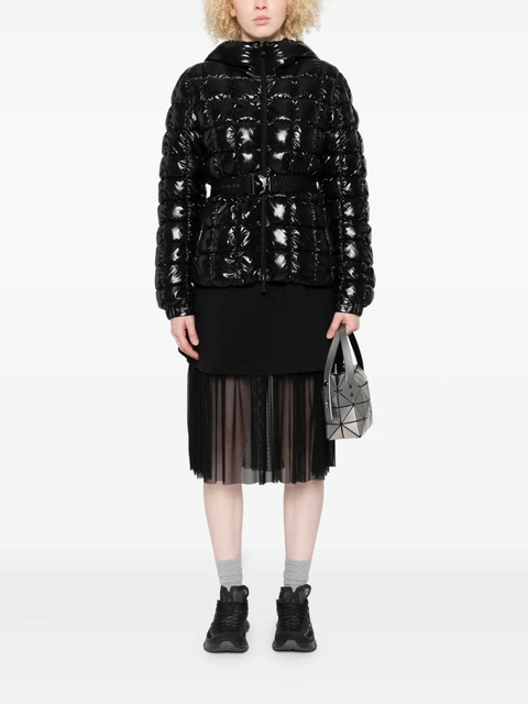 Moncler Eynard quilted belted jacket - Black - zdjęcie produktu nr 2