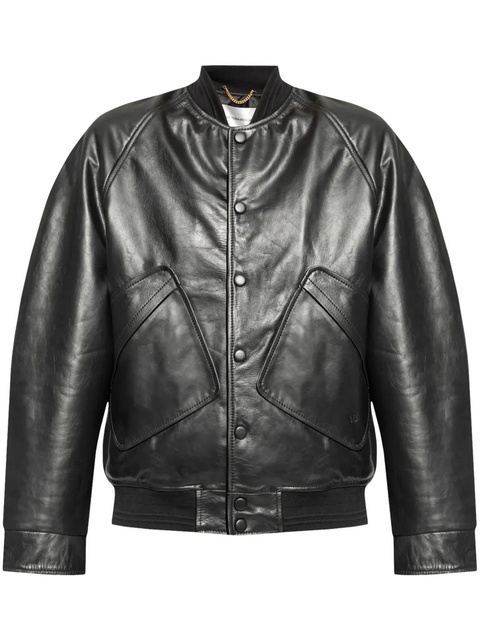 Victoria Beckham leather jacket - Black - zdjęcie produktu nr 1