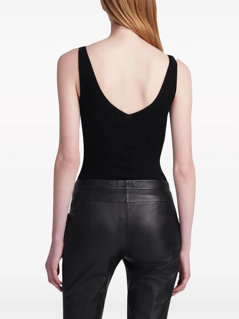 Altuzarra Sadie cashmere top - Black - zdjęcie produktu nr 2