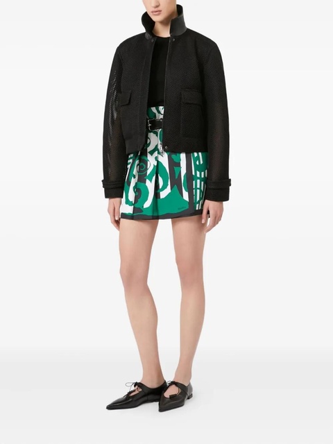 Max Mara mesh-panelled jacket - Black - zdjęcie produktu nr 1