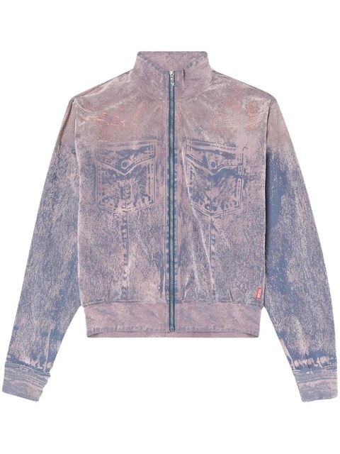 Diesel F-Slitly sweatshirt - Blue - zdjęcie produktu nr 1