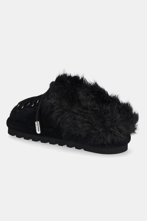 Naked Wolfe kapcie zamszowe Harlow kolor czarny Harlow Black Suede - zdjęcie produktu nr 1