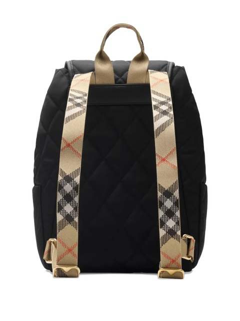 Burberry quilted leather-trimmed backpack - Black - zdjęcie produktu nr 1