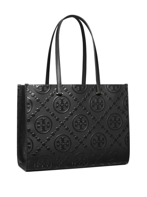 Tory Burch monogram-pattern tote bag - Black - zdjęcie produktu nr 2