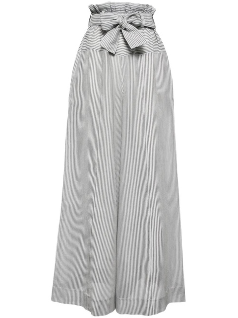ZIMMERMANN Illustration Paperbag pants - White - zdjęcie produktu nr 1