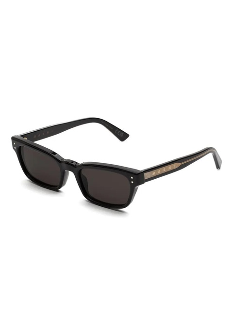 Marni Eyewear Floosa rectangle-frame sunglasses - Black - zdjęcie produktu nr 2