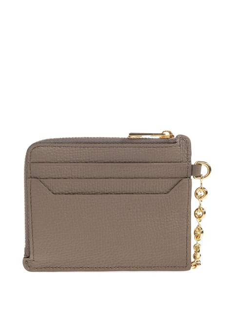 LOEWE Anagram-plaque cardholder - Brown - zdjęcie produktu nr 2