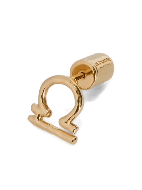 Jil Sander zodiac-sign engraved earring - Gold - zdjęcie produktu nr 2