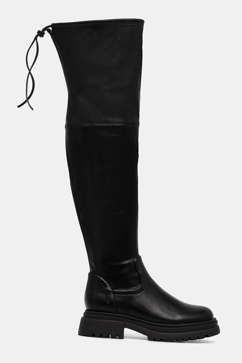 Steve Madden kozaki Road kolor czarny na platformie 11004996 - zdjęcie produktu nr 2