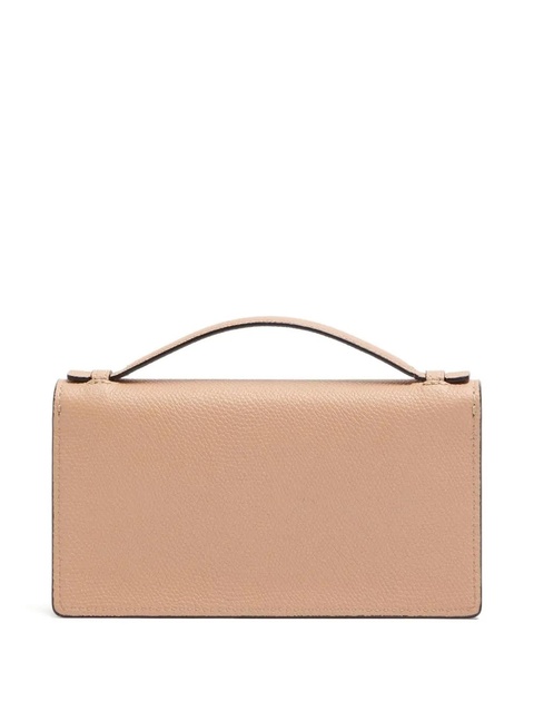 Valentino Garavani V-logo chain wallet - Neutrals - zdjęcie produktu nr 2