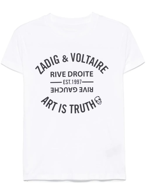 Zadig&Voltaire Walk T-shirt - White - zdjęcie produktu nr 1