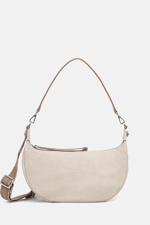 Gianni Chiarini torebka skórzana AISHA kolor beżowy BS.11550.GRN - zdjęcie produktu nr 1