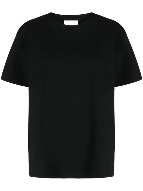 Jil Sander round-neck short-sleeved T-shirt - Black - zdjęcie produktu nr 1