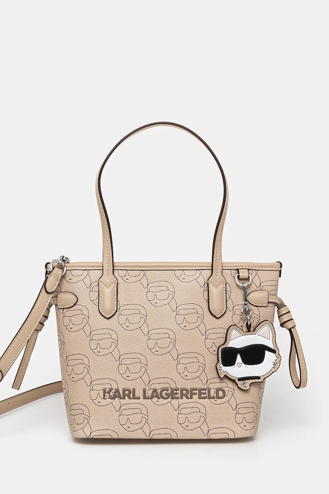 Karl Lagerfeld torebka kolor beżowy A1W30134 - zdjęcie produktu nr 1