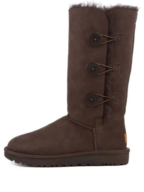 UGG Bailey Button Triplet II "Chocolate" boots - Brown - zdjęcie produktu nr 1