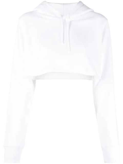 Givenchy cropped cotton hoodie - White - zdjęcie produktu nr 1