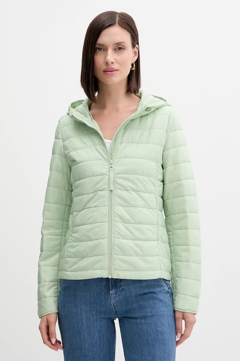 United Colors of Benetton kurtka kolor zielony przejściowa 2TWDDN07O - zdjęcie produktu nr 1