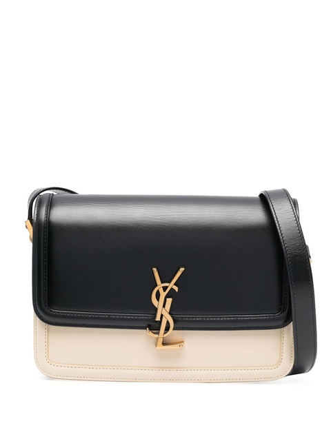 Saint Laurent Solferino two-tone shoulder bag - Black - zdjęcie produktu nr 1
