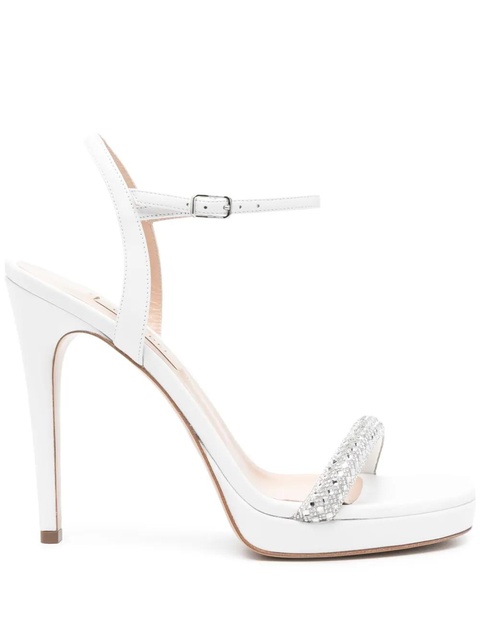 Casadei 120mm Marta sandals - White - zdjęcie produktu nr 1