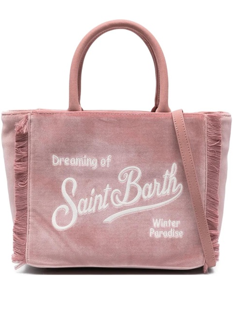 MC2 Saint Barth Colette fringed tote bag - Pink - zdjęcie produktu nr 1